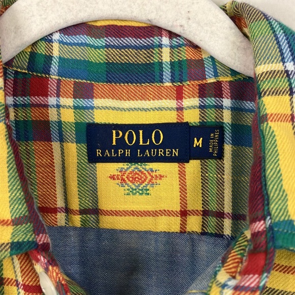 Polo Ralph Lauren plaid button down - Picture 3 of 7